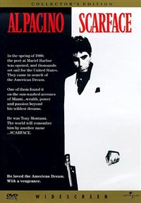 ЛИЦО СО ШРАМОМ (1983, постер)