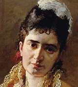 Лавровская Елизавета Андреевна (портрет работы В.А. Боброва)