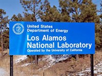 Лос-Аламосская научная лаборатория (дорожный знак)