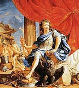 Людовик XIV Бурбон (Людовик в образе Юпитера)