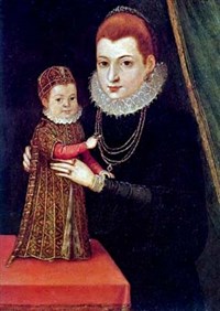 МАРИЯ II Стюарт (с сыном Яковом)