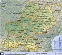 МИДИ-ПИРЕНЕИ (географическая карта)