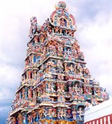Мадурай (храм Шивы, гопурам)
