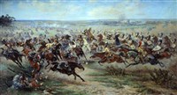 Мазуровский Виктор Викентьевич (Атака лейб-гвардии Конного полка на французских кирасир в сражении под Фридландом)