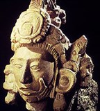 Майя (голова божества)