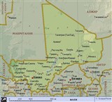 Мали (географическая карта)