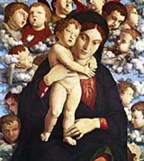 Мантенья Андреа (Мария с младенцем и ангелами)