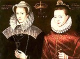 Мария Стюарт (с сыном Яковом)
