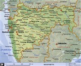 Махараштра (географическая карта)