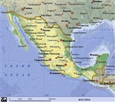 Мексика (географическая карта)