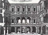 Микеланджело (двор палаццо Фарнезе)