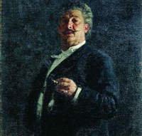 Микешин Михаил Осипович (портрет работы И.Е. Репина)