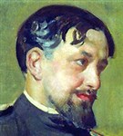 Милиоти Николай Дмитриевич (портрет работы Б.М. Кустодиева)