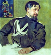 Милиоти Николай Дмитриевич (портрет работы Б.М. Кустодиева)
