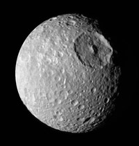 Мимас (спутник Сатурна, внешний вид)