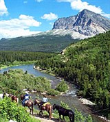 Монтана (горная река в национальном парке «Глейшер»)