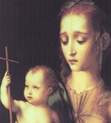 Моралес Луис (Мадонна с Младенцем и прялкой в виде креста)