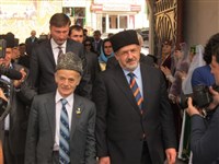 Мустафа Джемилев и Рефат Чубаров (2013)