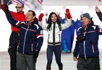 Мэй Ванесса на зимних Олимпийских играх 2014 (открытие)