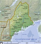 Мэн (географическая карта)