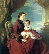 Наполеон III (императрица Евгения с сыном)