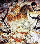 Наскальные изображения (композиция в пещере Ласко)