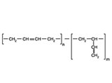 Нестереорегулярный бутадиеновый каучук (структура макромолекулы)