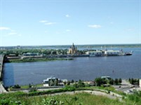 Нижний Новгород (стрелка при впадении Оки в Волгу)