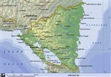 Никарагуа (географическая карта)