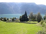 Норвегия (старая деревянная церковь близ города Ернес)