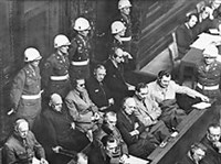 Нюрнбергский процесс (скамья подсудимых)