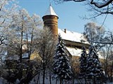 Ольштын (замок зимой)