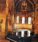 Охрид (интерьер церкви Св. Софии)