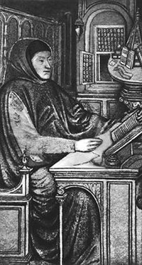 ПЕТРАРКА Франческо (миниатюра. Около 1400)
