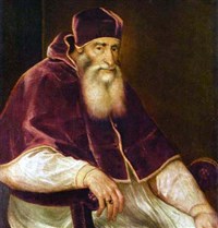 Павел III (портрет работы Тициана)