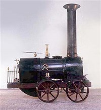 Паровоз (модель первого российского паровоза)