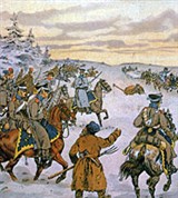 Партизанское движение в отечественной войне 1812 (нападение на французский обоз)