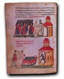 Перенесение мощей св.Бориса и Глеба в новую церковь (миниатюра)