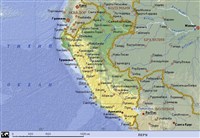 Перу (географическая карта)