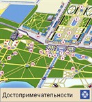 Петергоф (карта достопримечательностей)