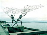 Петрозаводск (скульптура «Рыбаки»)