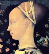 Пизанелло Антонио (портрет Джиневры д Эсте)