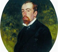 Поленов Василий Дмитриевич (портрет работы И.Е. Репина)