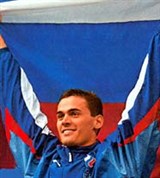 Попов Александр Владимирович (с флагом)