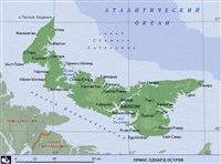 Принс-Эдуард остров (географическая карта)
