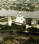 Псков (вид на реку Великая)