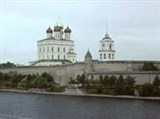 Псков (панорама Псковского кремля)