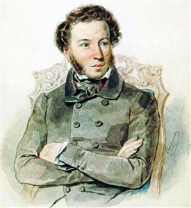 Пушкин Александр Сергеевич (портрет работы П.Ф. Соколова)