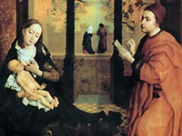 РОГИР ван дер Вейден (Святой Лука, рисующий Мадонну)