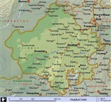 Раджастхан (географическая карта)
